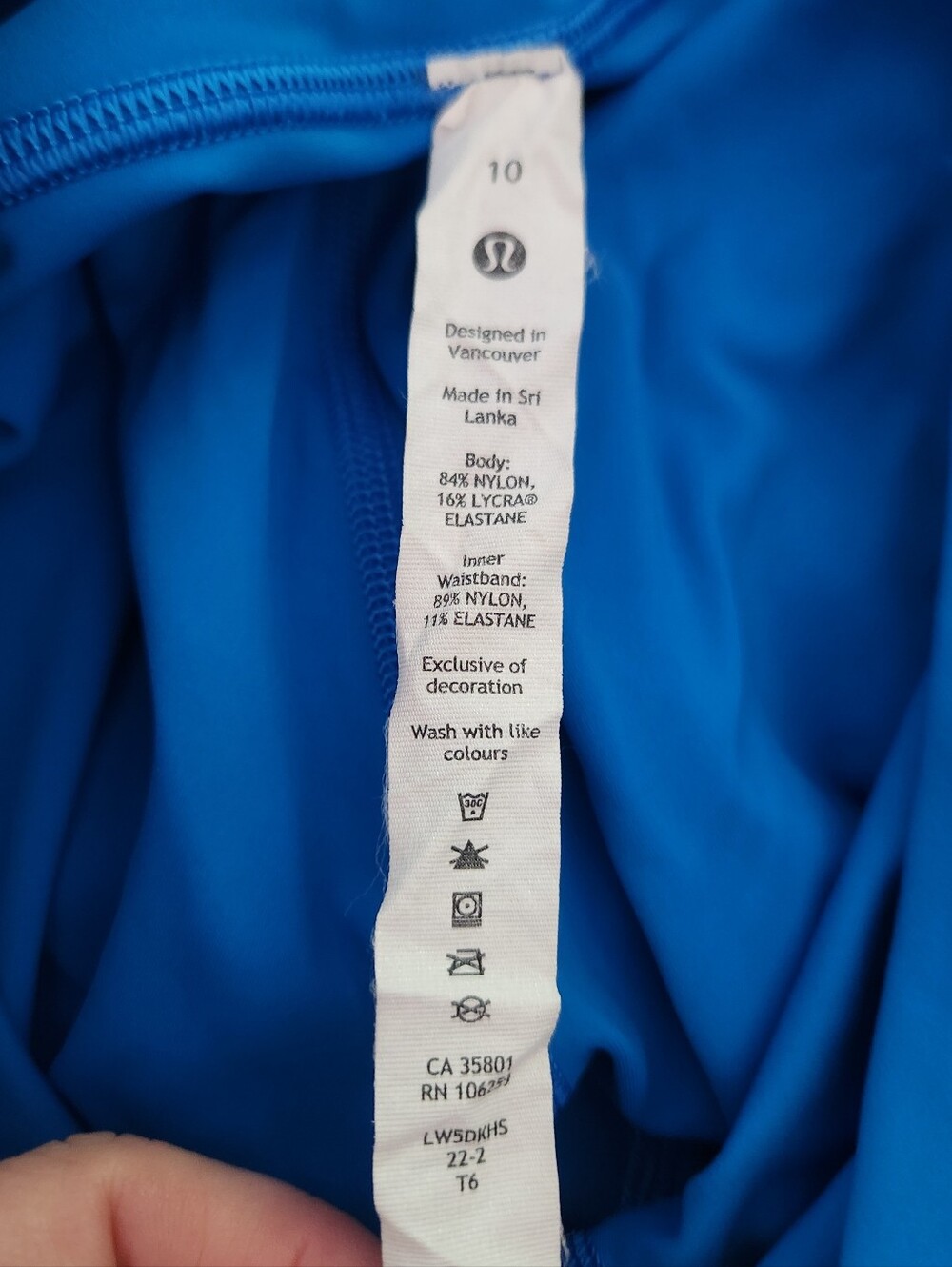 Lululemon Base Pace High Rise Tight - Picture 4 of 5